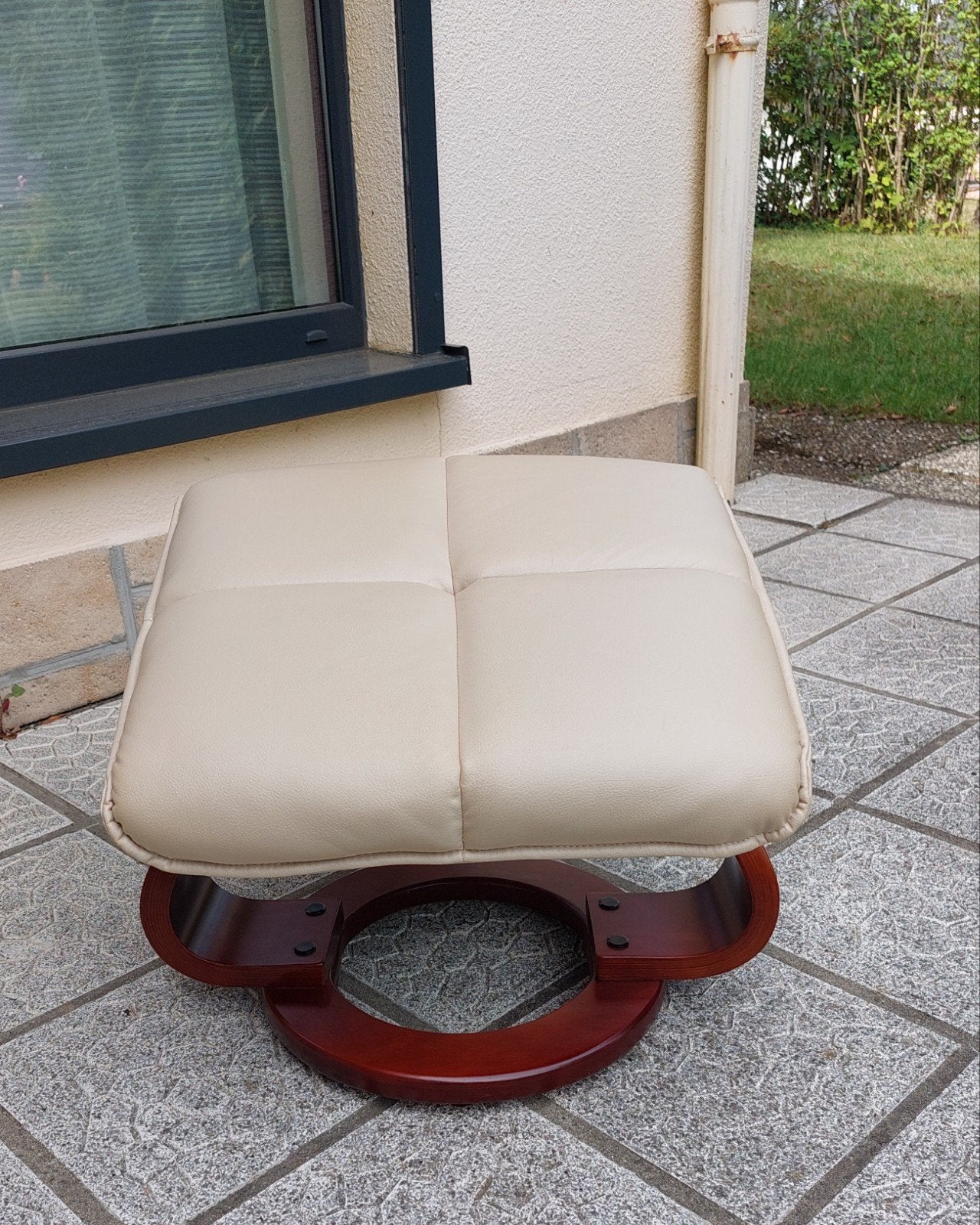 Repose-pieds/Pouf de type scandinave, Maison & Meubles, Enlèvement, Bois
