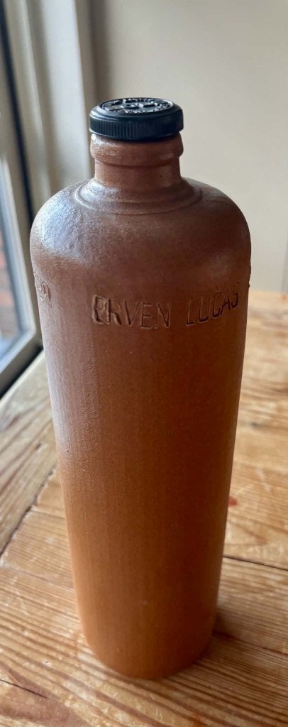 jeneverkruik Erven Lucas Bols 't Lootsje Amsterdam 30cm, Enlèvement ou Envoi