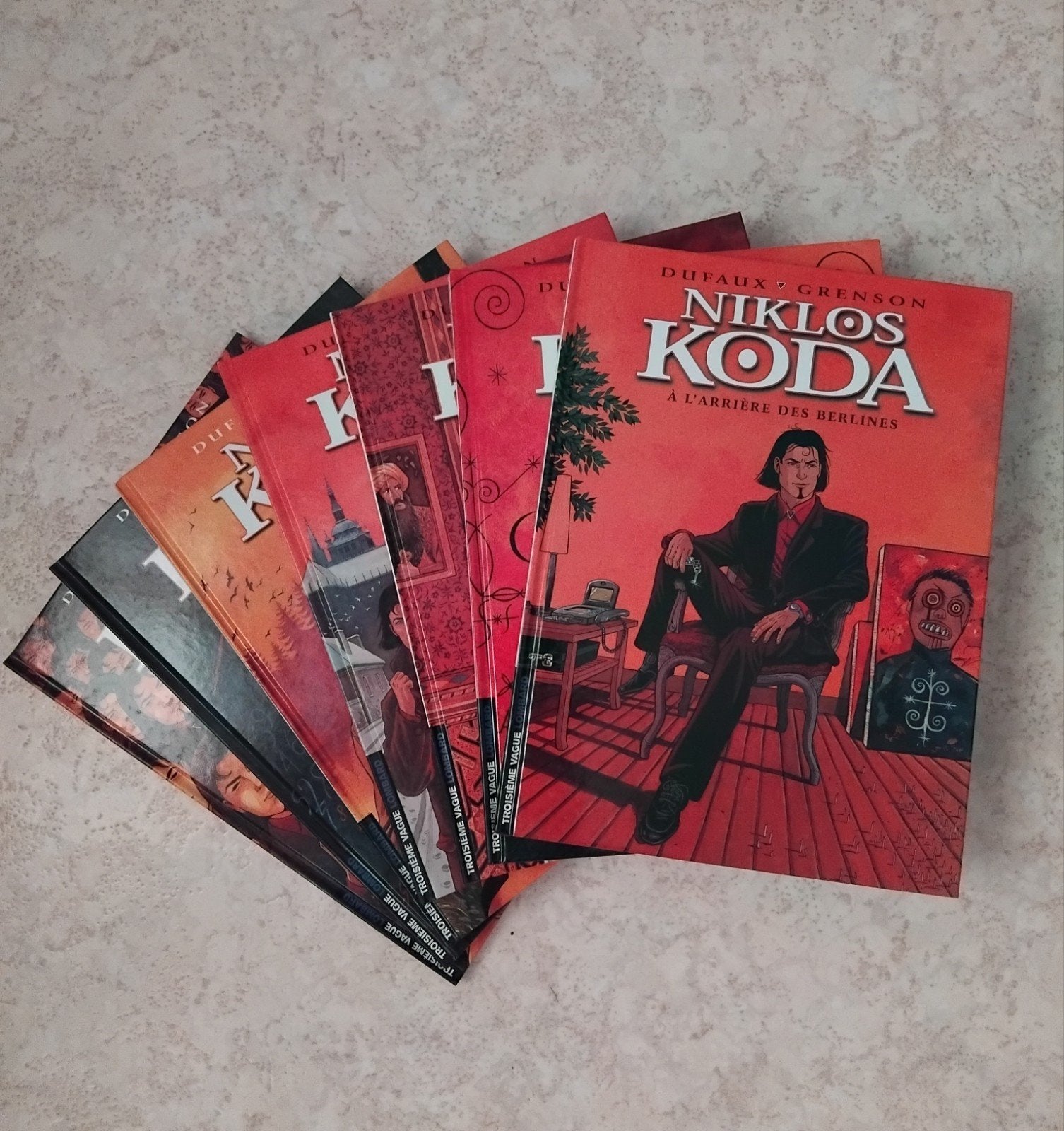 Lot de 7 bandes dessinées Niklos Koda, Boeken, Ophalen