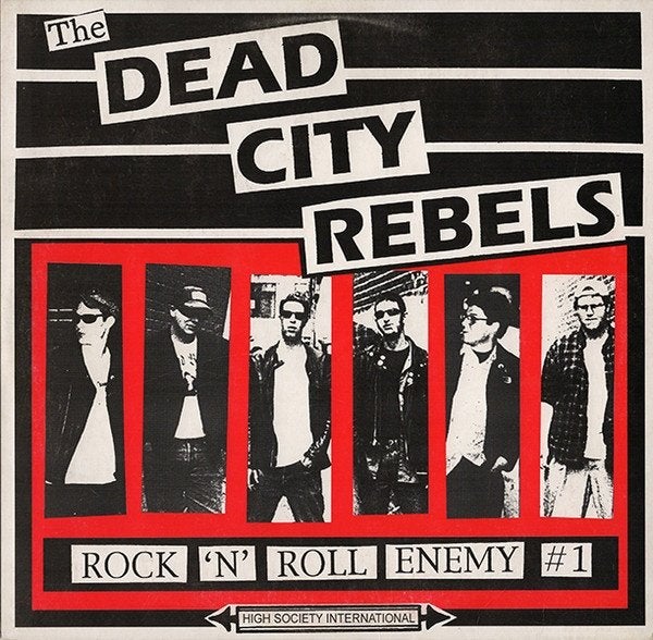 THE DEAD CITY REBELS - Rock 'n' Roll Enemy #1 (10" Vinyl), Verzenden, Zo goed als nieuw, 10 inch, LP