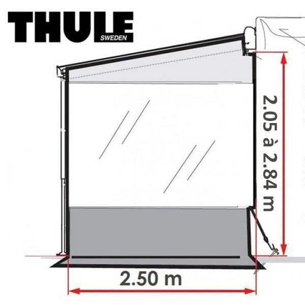THULE  Côté Rain Blocker G2 Side L, Enlèvement