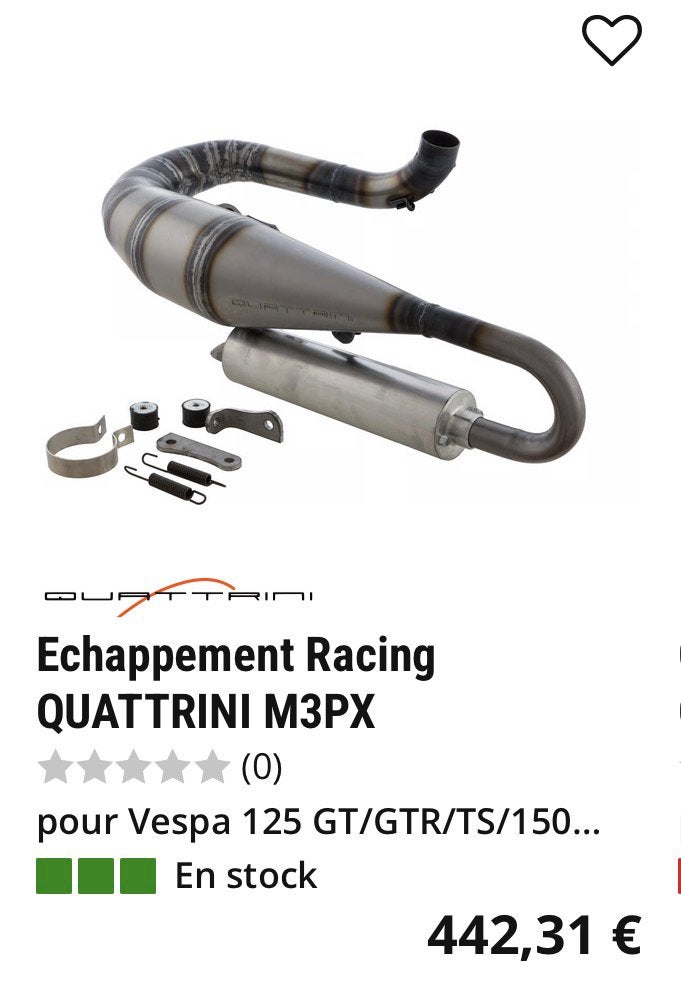 Quattrini pot px, Vélos & Vélomoteurs, Enlèvement, Comme neuf
