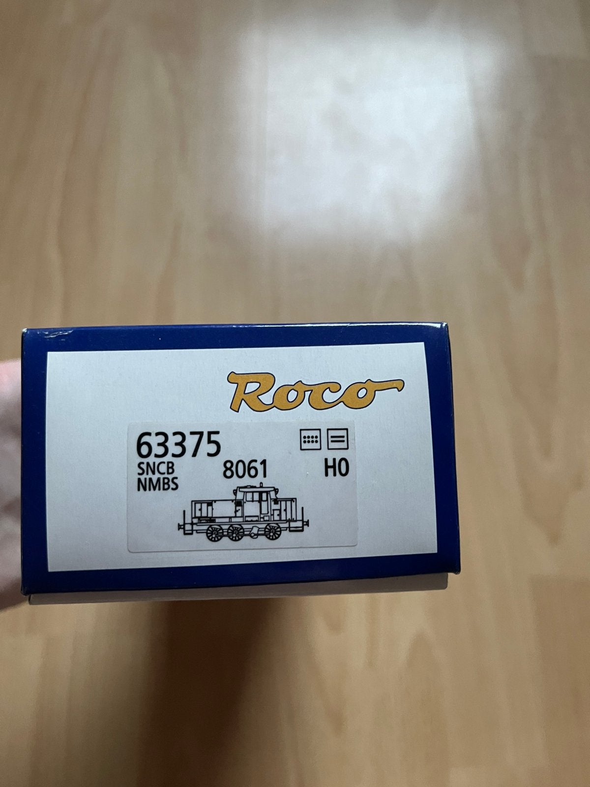 Roco 63375 diesellocomotief serie 80 van de SNCB/NMBS, Hobby en Vrije tijd, Ophalen of Verzenden, Zo goed als nieuw, Roco, Analoog