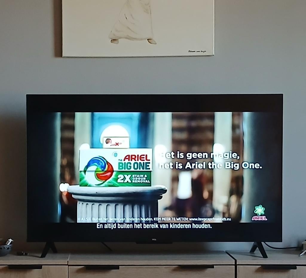 Tv 42 inch merk tcL, Audio, Tv en Foto, Televisies, LED, 80 tot 100 cm, Zo goed als nieuw, 4k (UHD)