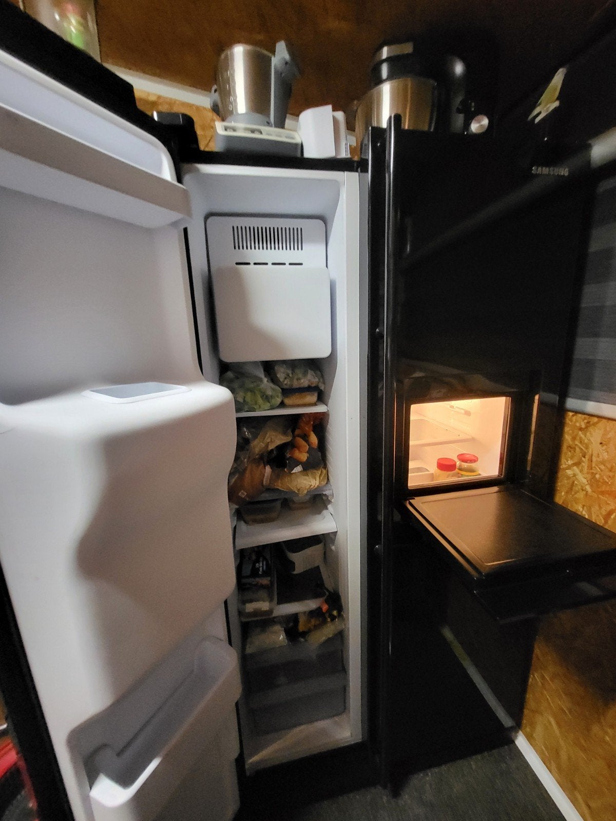 frigo américain Samsung  (achat plus petit, Electroménager, Enlèvement ou Envoi