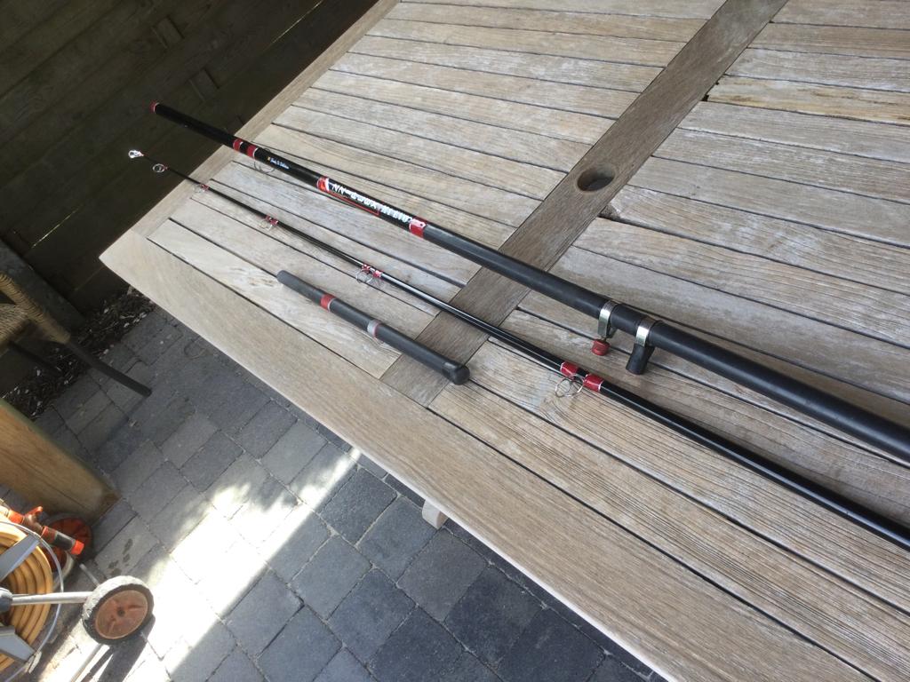 Zeevissen casting hengel zziplex, Watersport en Boten, Ophalen, Zo goed als nieuw