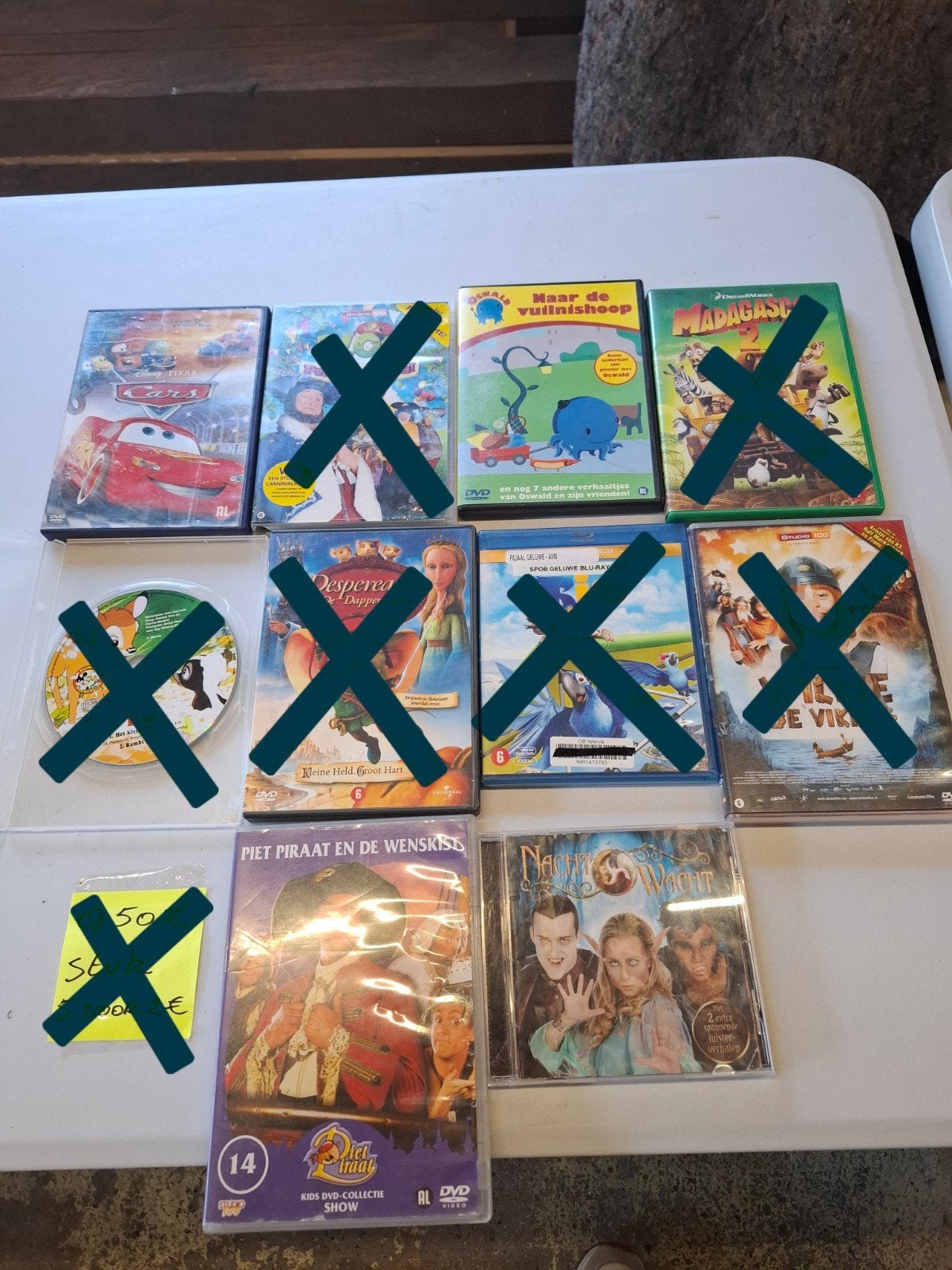 Dvd´s kinderen + cd Nachtwacht, Ophalen of Verzenden