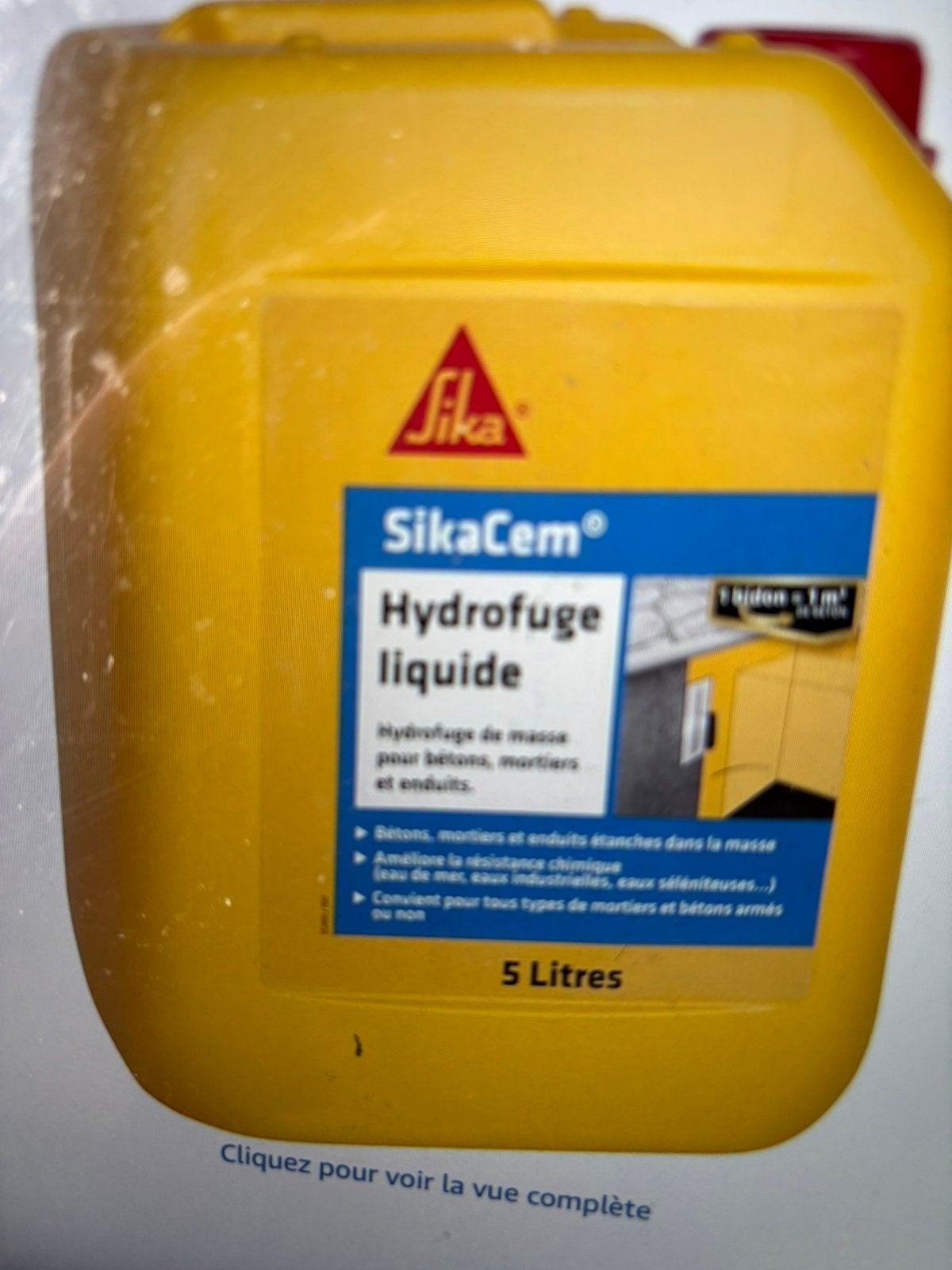 Hydrofuge de masse 5 litres, Ophalen, Nieuw