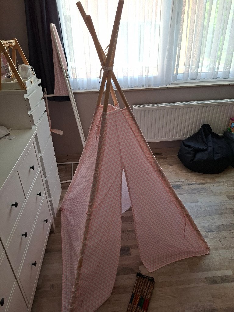 Tente enfant avec mikado geant, Enfants & Bébés, Enlèvement, Comme neuf, Autres types