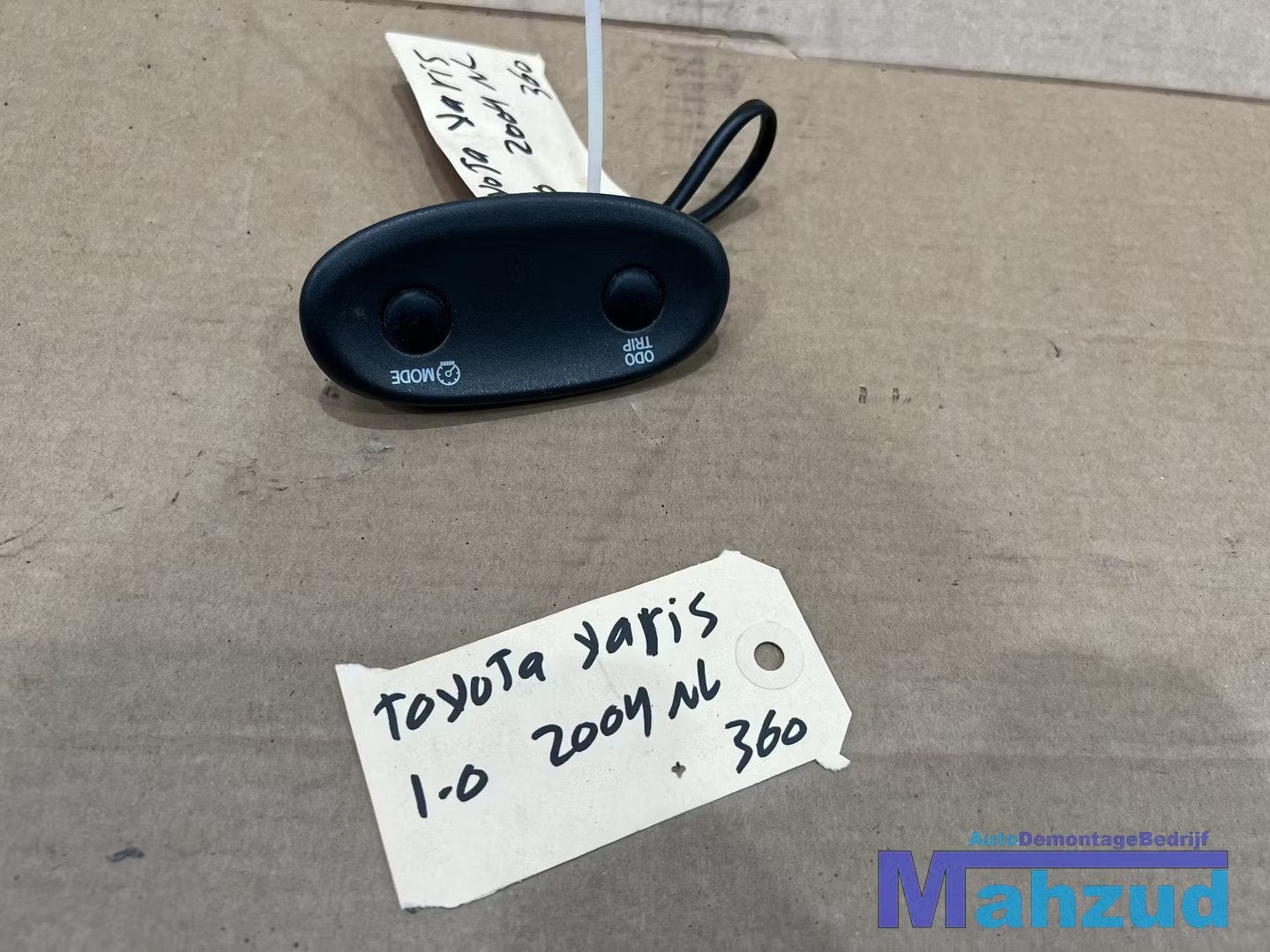TOYOTA YARIS P1 Middenconsole trip schakelaar 1999-2005, Info@toyota.co.jp, Toyota Motor Corporation, Toyota-Cho 1
471-8571  Toyota City