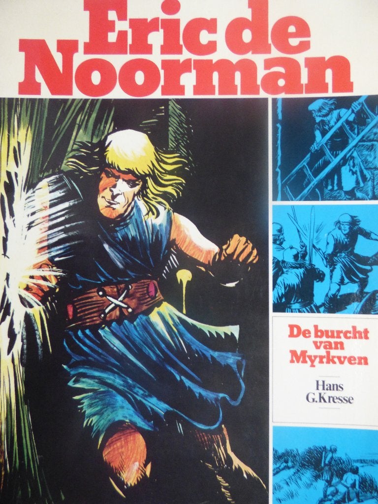 eric de noorman , de burcht van myrkven, Boeken, Stripverhalen, Ophalen of Verzenden