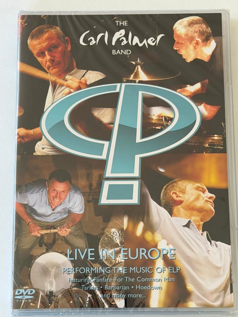 The Carl Palmer Band – Live In Europe (DVD) Nieuw!, Alle leeftijden, Ophalen of Verzenden, Nieuw in verpakking, Muziek en Concerten