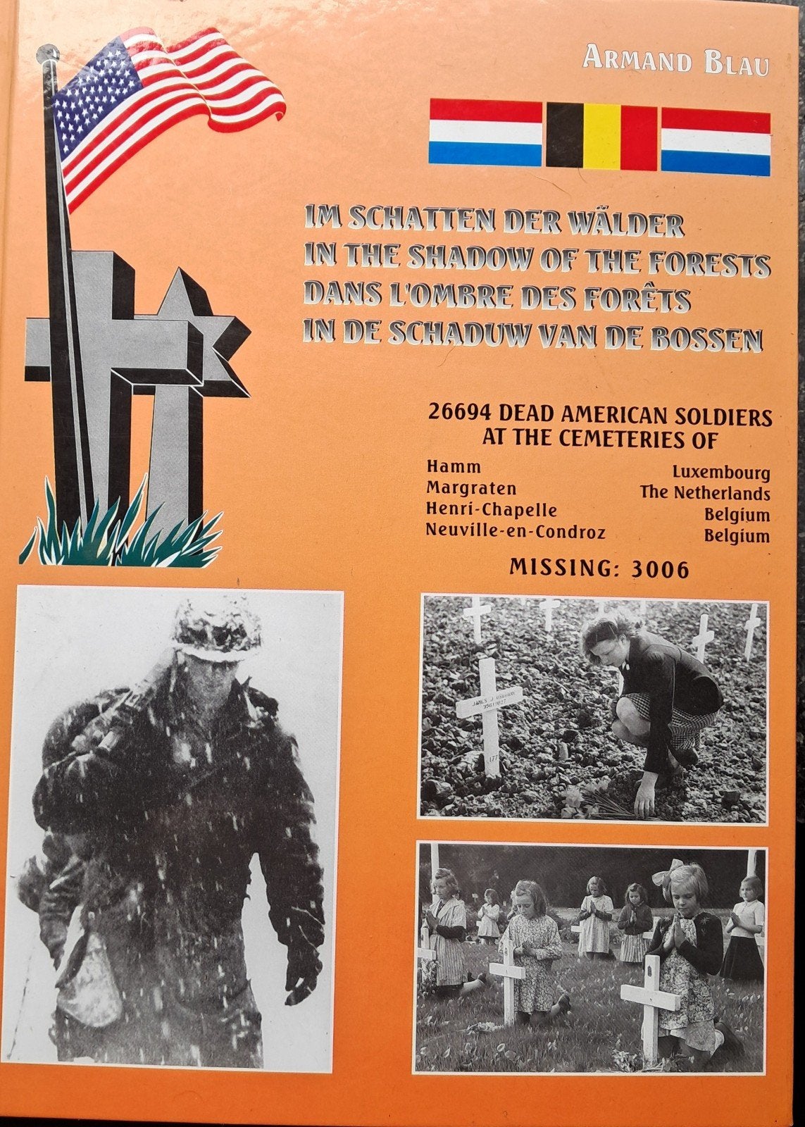 Livre WW2 "Im Schatten der Wälder , Armand BLAU, Livres, Histoire & Politique, Enlèvement, Utilisé, Blau Armand, 20e siècle ou après