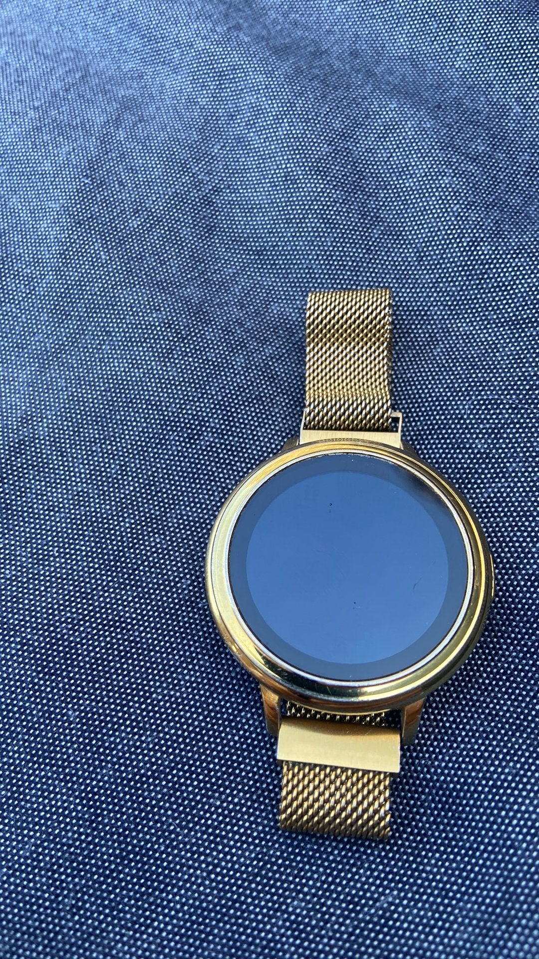 Smartwatch lio jo goud, Enlèvement ou Envoi, Comme neuf, Or