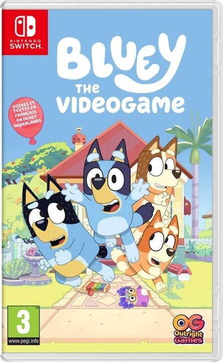Bluey The Videogame Switch €22,99 | GameshopX nl, Avontuur en Actie, Ophalen of Verzenden, Zo goed als nieuw, 3 spelers of meer