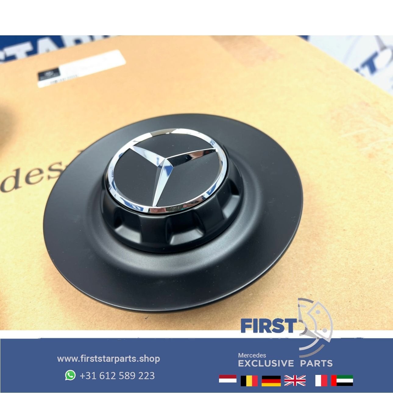 45 63 AMG NAAFKAPPEN ZWART SET A45S CLA45S C63 E63 GLA45S GL