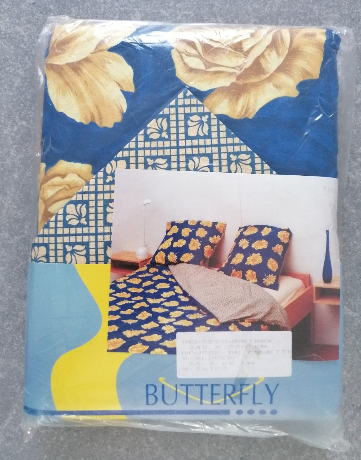 2-persoons dekbedovertrek
240 x 200/220 cm
2 x kussensloop, Huis en Inrichting, Slaapkamer | Beddengoed, Blauw, Dekbedovertrek