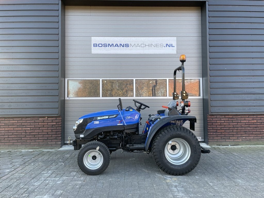 Solis 20 minitractor NIEUW (18.5 PK mitsubishi) incl gazonba, Articles professionnels, Agriculture | Tracteurs, Neuf, Autres marques