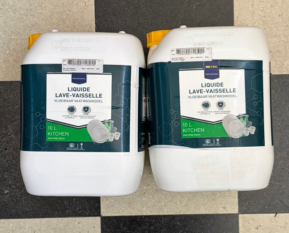 Vloeibaar vaatwasmiddel 10liter Metro, Huis en Inrichting, Ophalen of Verzenden