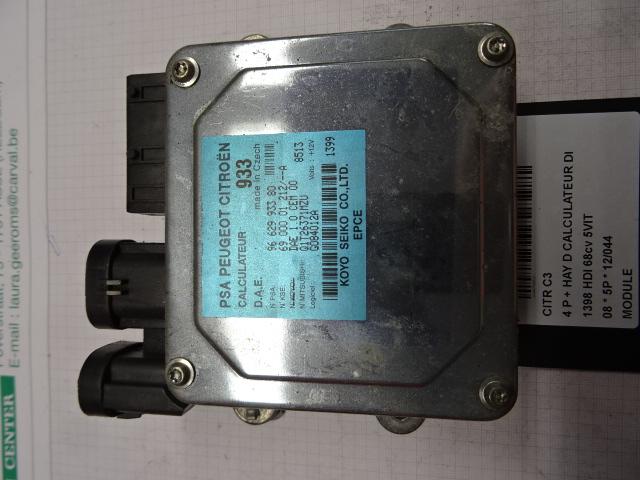 UNITE ELECTRONIQUE Citroën C3 (FC / FL / FT) (9662993380), Citroën, Mevr. I. Hauben, Utilisé, Rue de l'Espoir 34 34
4030  GRIVEGNÉE, BE