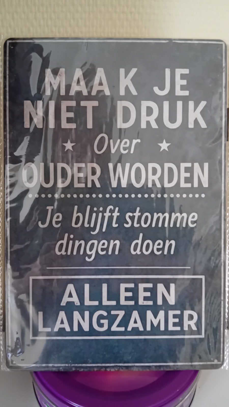 tableau de texte pour personnes âgées, Maison & Meubles, Accessoires pour la Maison | Tableaux à écrire & Proverbes, Neuf, Enlèvement ou Envoi