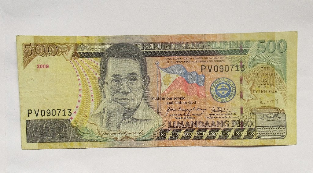 Filipijnen 500 Peso 2009, Postzegels en Munten, Verzenden