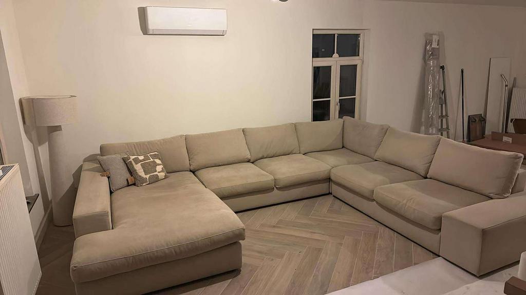 Grote luxe zetel room 108, Huis en Inrichting, Ophalen, Zo goed als nieuw