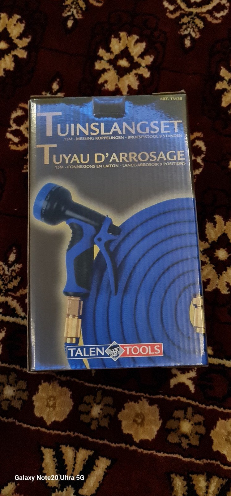 Nouveau tuyau d'arrosage dans la boîte, complet, Enlèvement ou Envoi, Tuyau d'arrosage