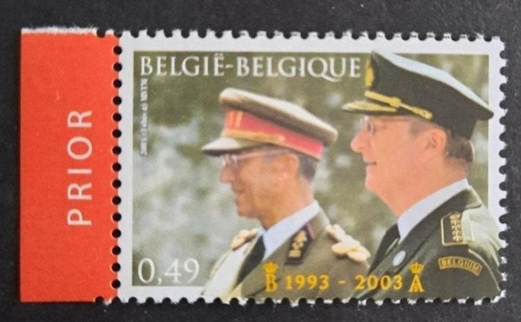 België: OBP 3201 ** Hulde aan de koningen 2003., Koninklijk huis, Frankeerzegel, Ophalen of Verzenden, Zonder stempel