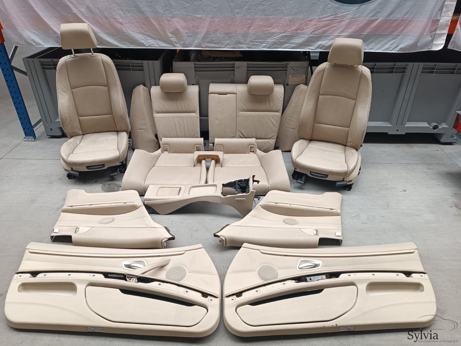 Leren Interieur Stoelen Elektrische BMW 3 serie E92 Leder Da, Gebruikt, -, -, Ophalen of Verzenden