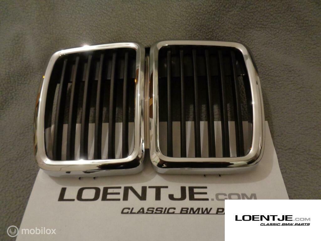 nieuwe chromen nieren BMW e30 316 318 320 323i 325i, Neuf, Enlèvement ou Envoi, BMW, BMW