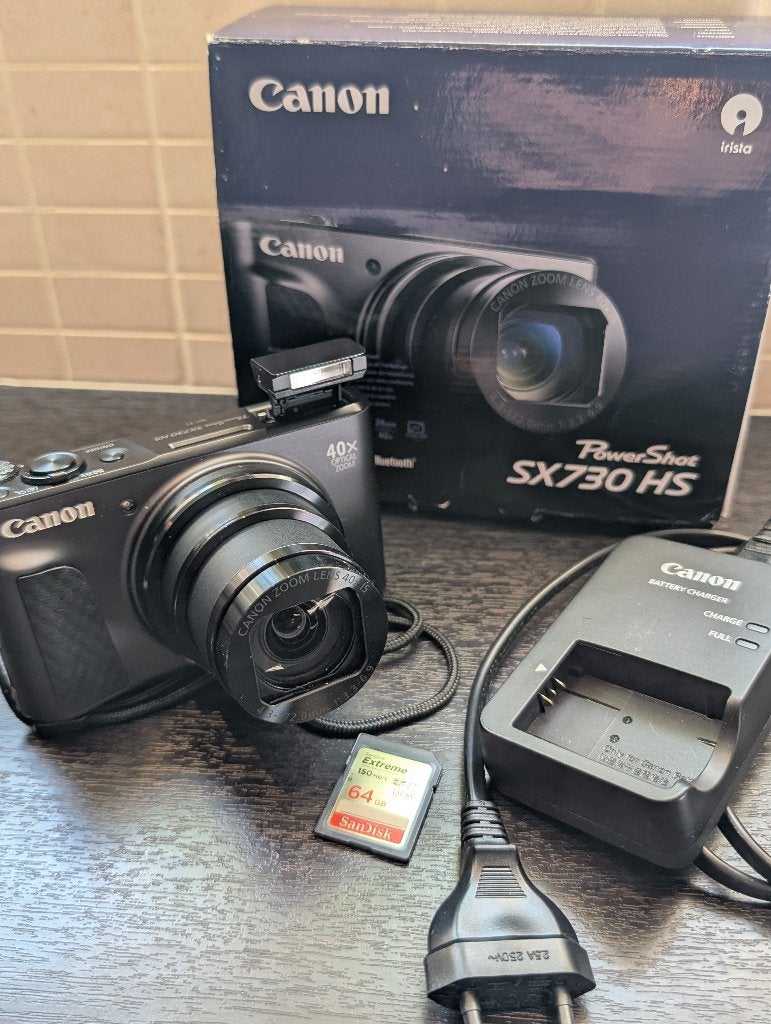 CANON SX730HS | + carte SD | Comme neuf, 20 mégapixels, Enlèvement ou Envoi, Canon, Comme neuf