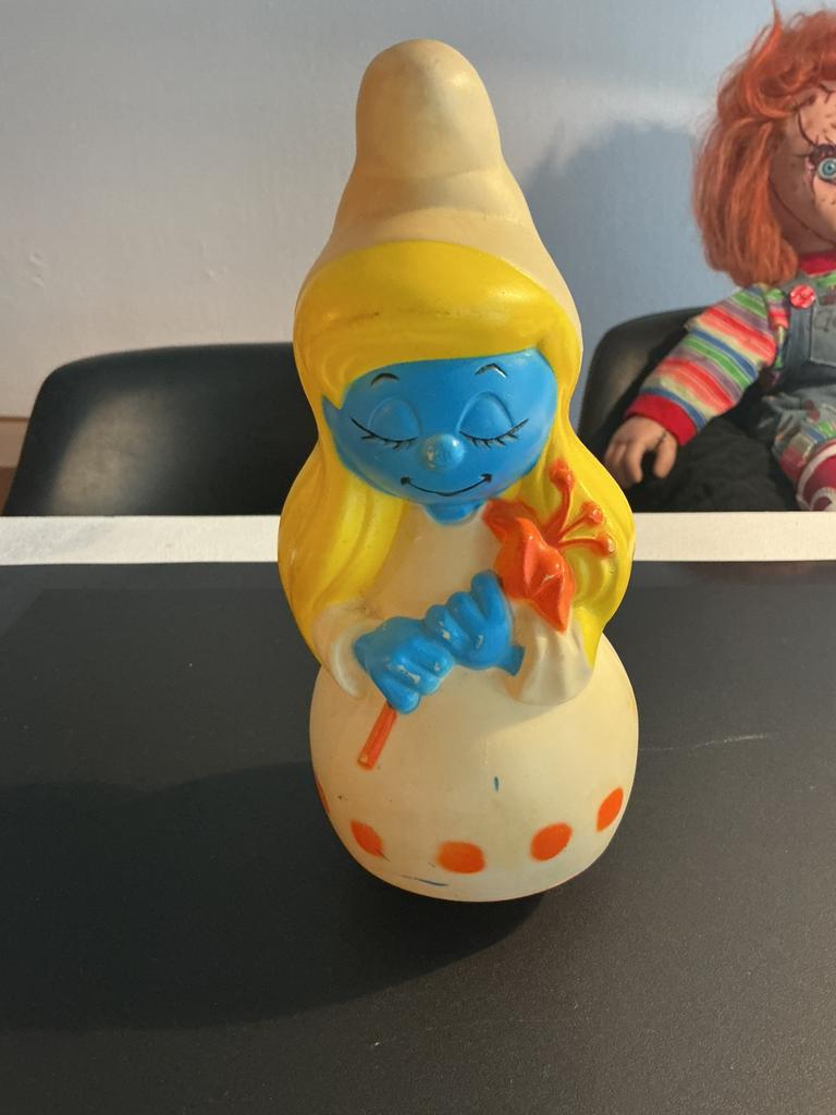 Schtroumpfette avec son et vieillissant, Collections, Schtroumpfs, Enlèvement, Utilisé, Schtroumpfette