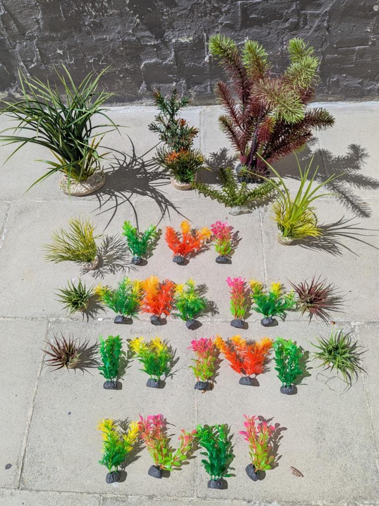 Nep planten voor aquarium (alles samen voor €5), Ophalen of Verzenden