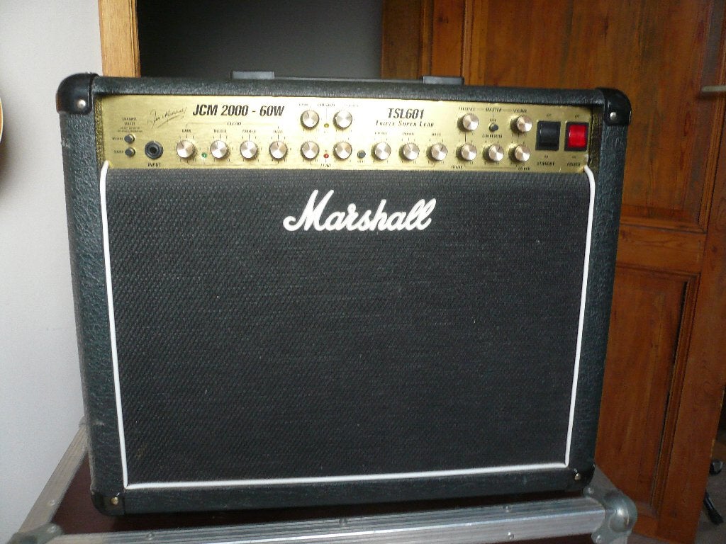 MARSHALL JCM 2000 TSL 60 + FLIGHTCASE, Enlèvement, Comme neuf, Guitare, 50 à 100 watts