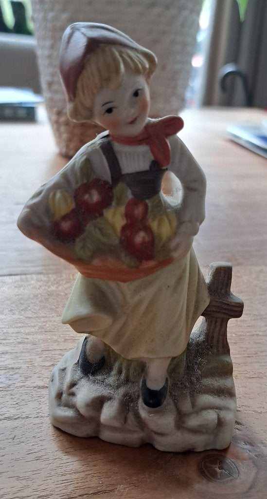 4 x Oude beeldjes, Ophalen of Verzenden, Gebruikt, Mens