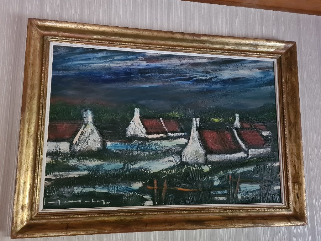 Tessely schilderij, Antiek en Kunst, Ophalen