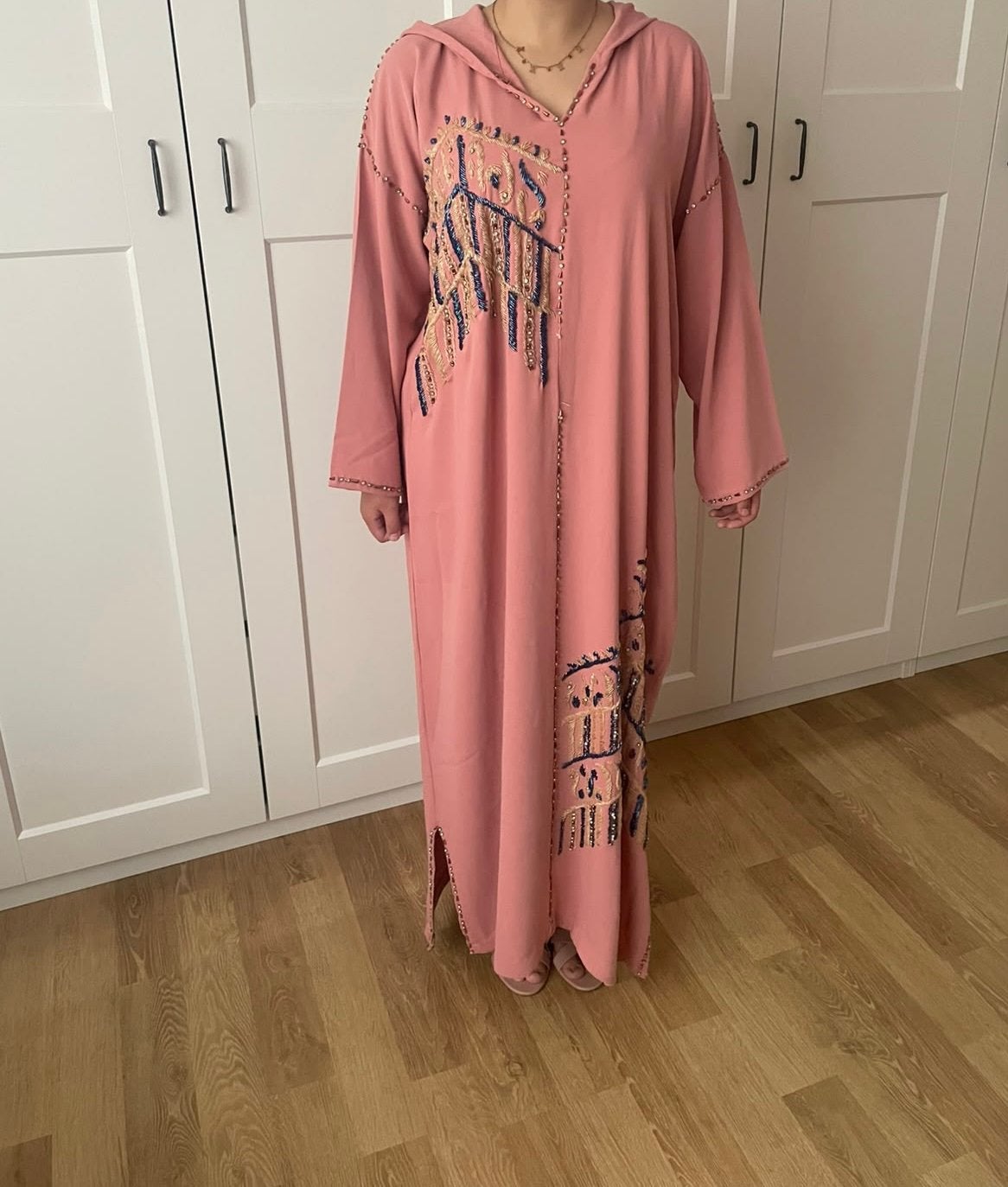 Robe marocaine rose, Vêtements | Femmes, Taille 42/44 (L), Robe de gala, Rose, Porté