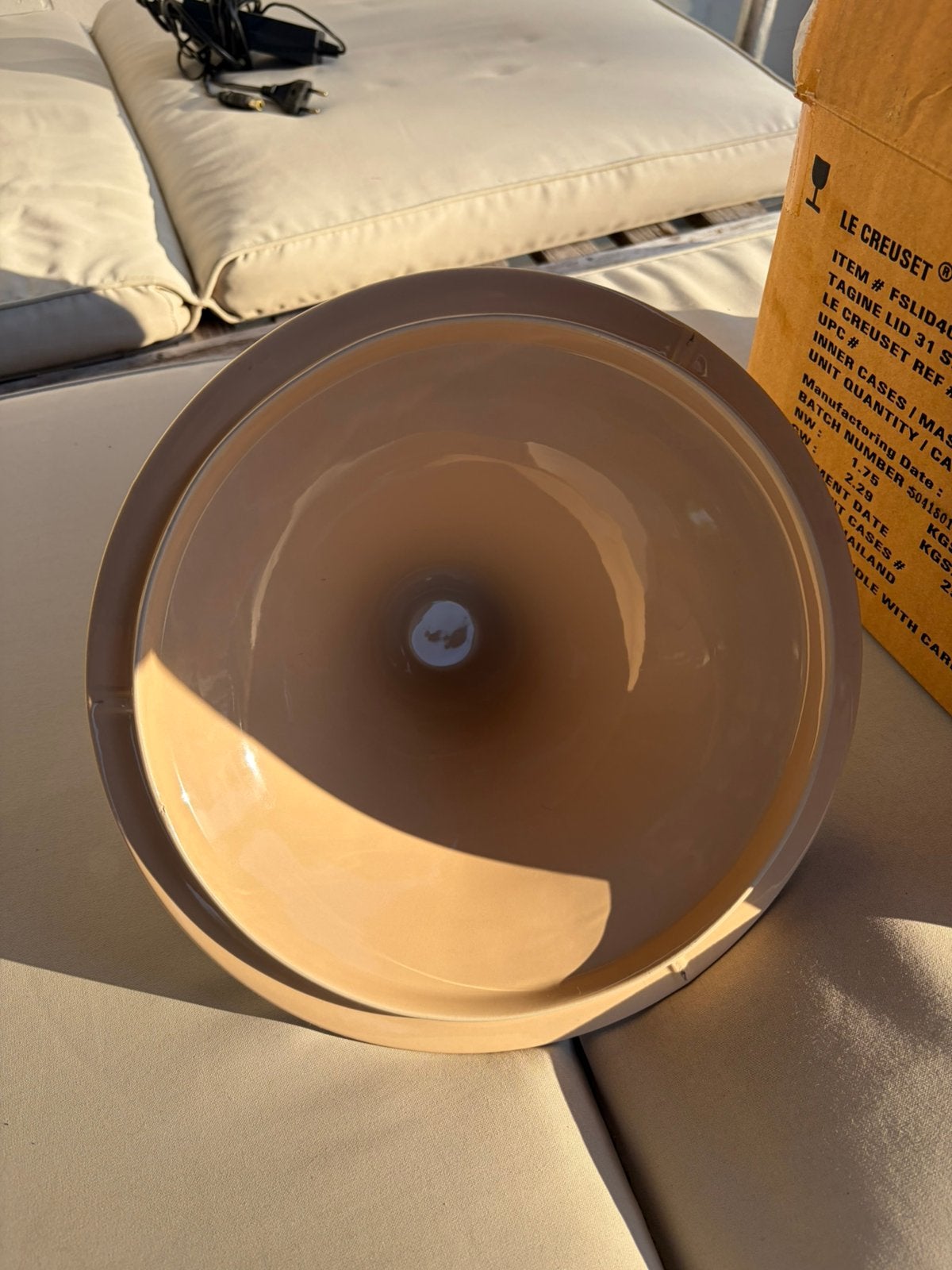 Tajine deksel nieuw, Huis en Inrichting, Ophalen of Verzenden, Zo goed als nieuw, Tajine