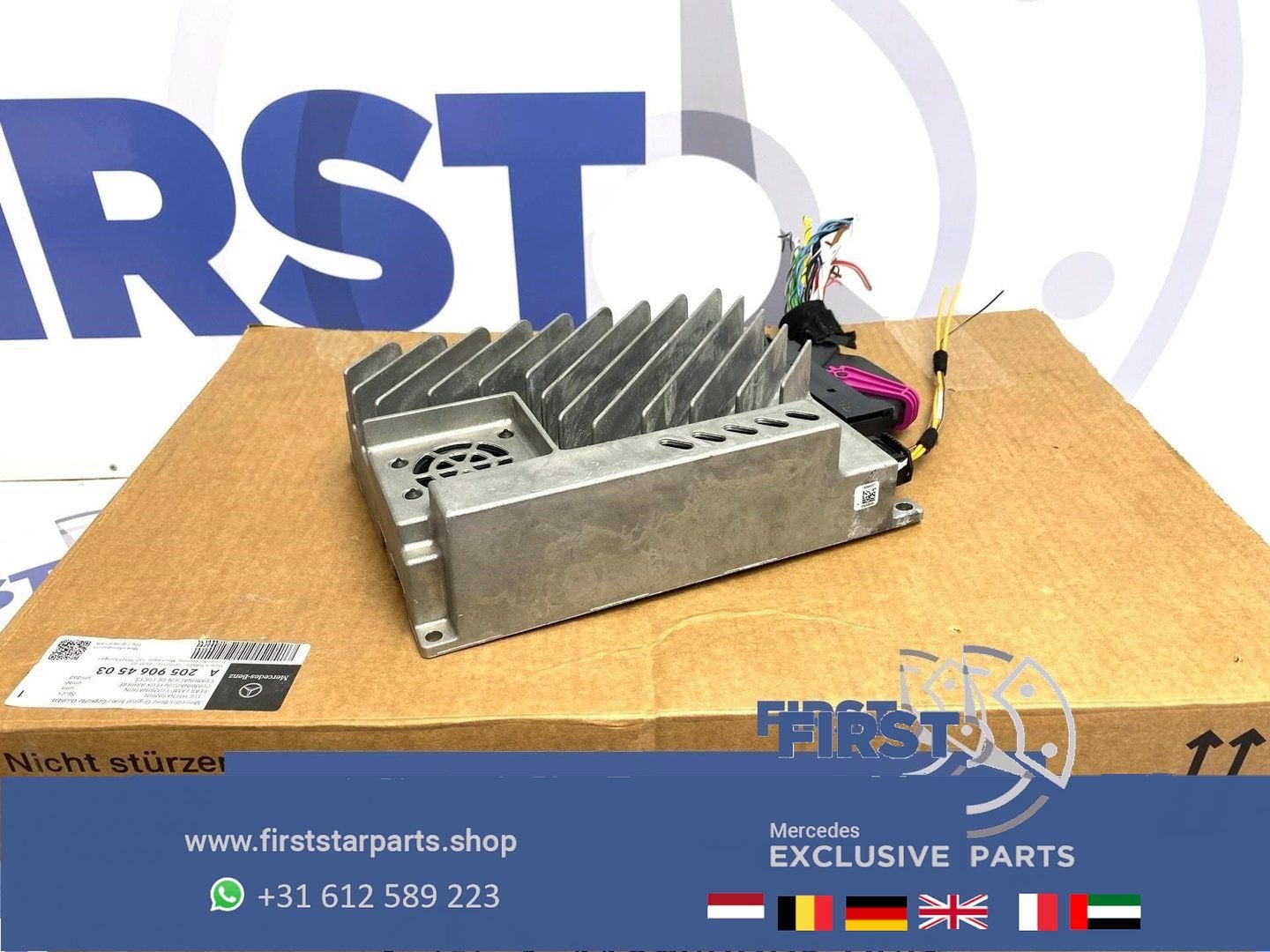 A1669006710 HARMAN BECKER VERSTERKER Mercedes Benz ML W166 G, Enlèvement ou Envoi, -, -, -