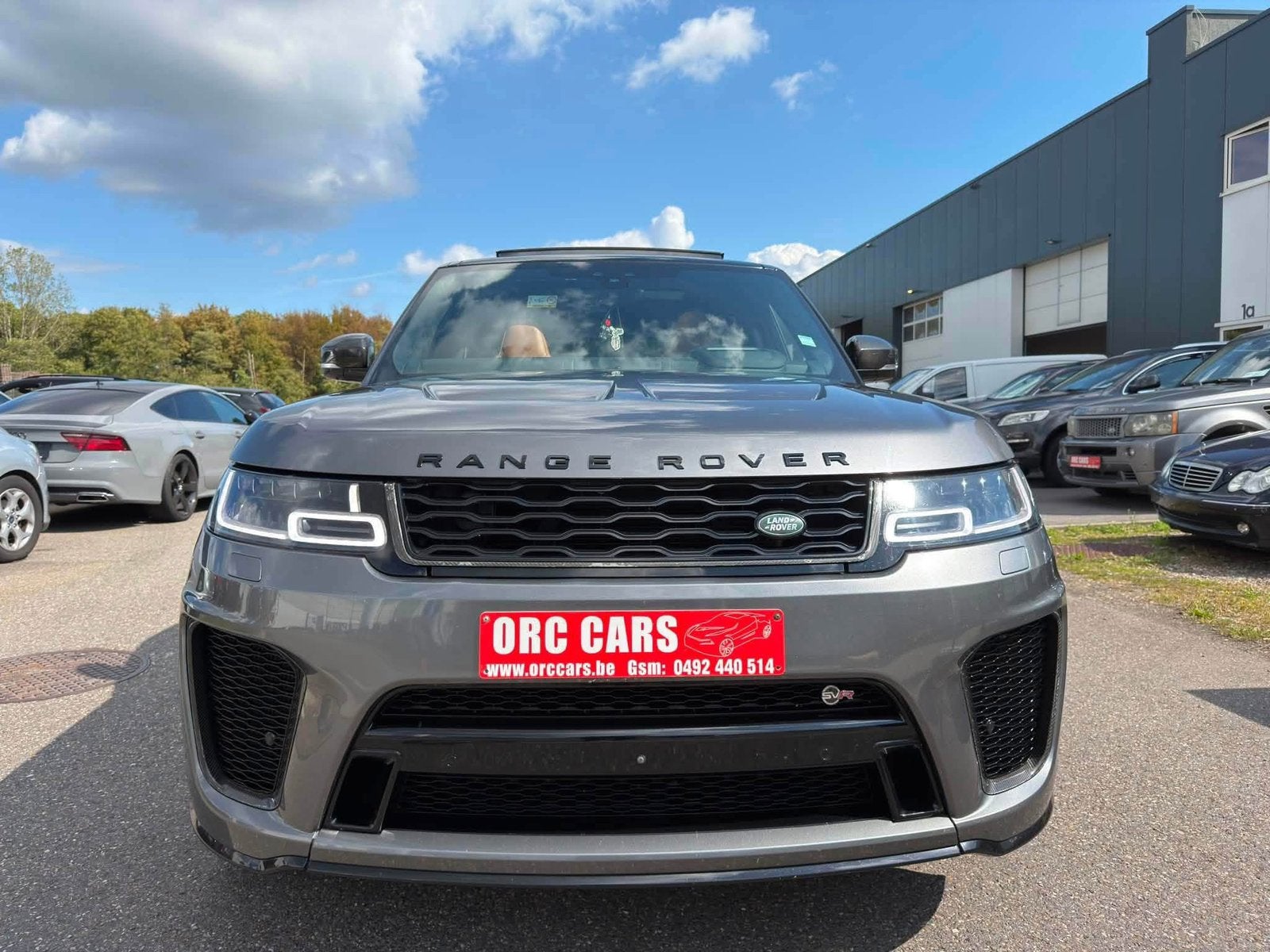 LAND ROVER RANGE ROVER SPORT SVR 5.0 V8 SUPERCHARGED –LICHTE, Auto's, Automaat, Lichtsensor, Leder, 4999 cc