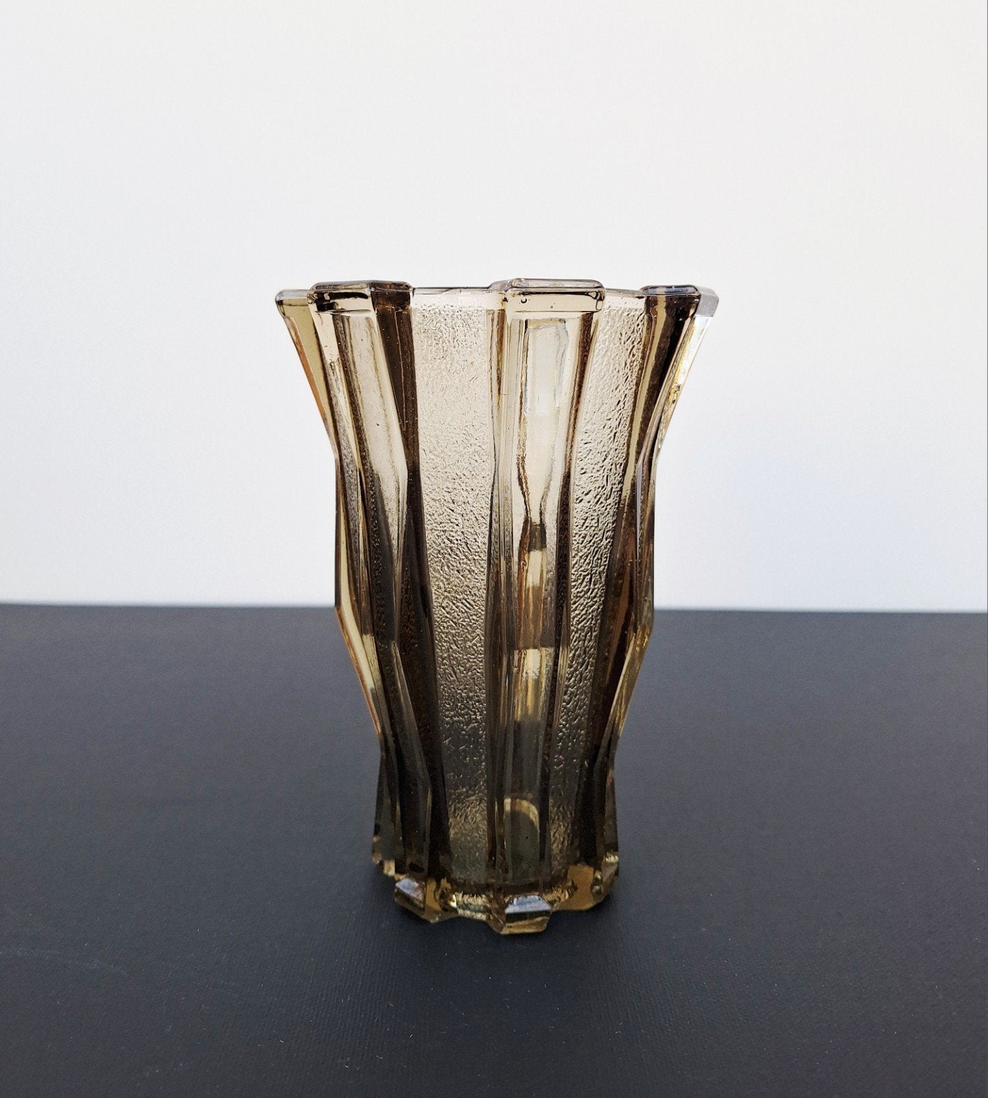 Vase Art Déco Cubis H. Heemskerk Belgique 1924-1951, Enlèvement ou Envoi