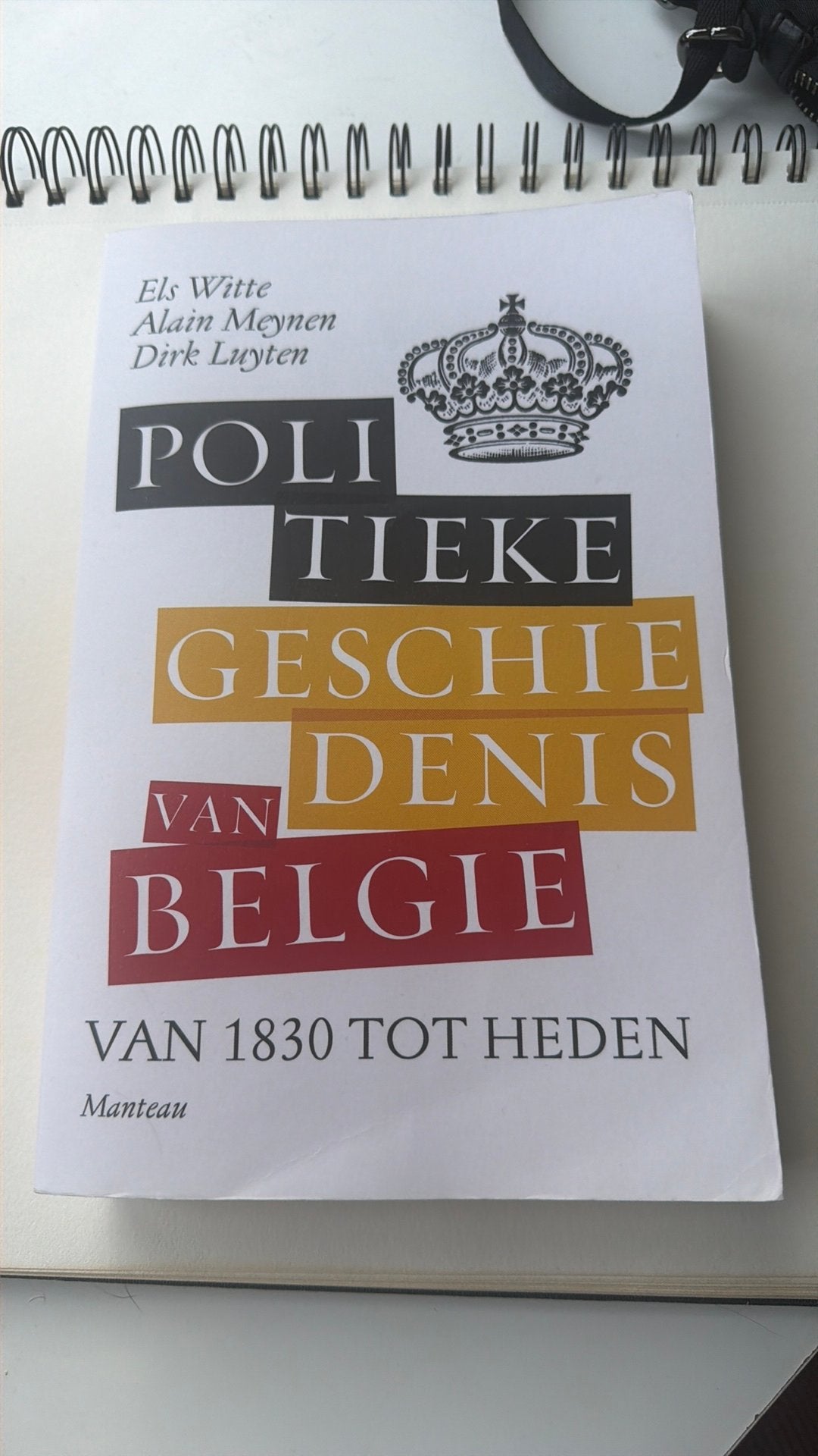 Politieke geschiedenis van Belgie, Boeken, Ophalen of Verzenden, Gelezen
