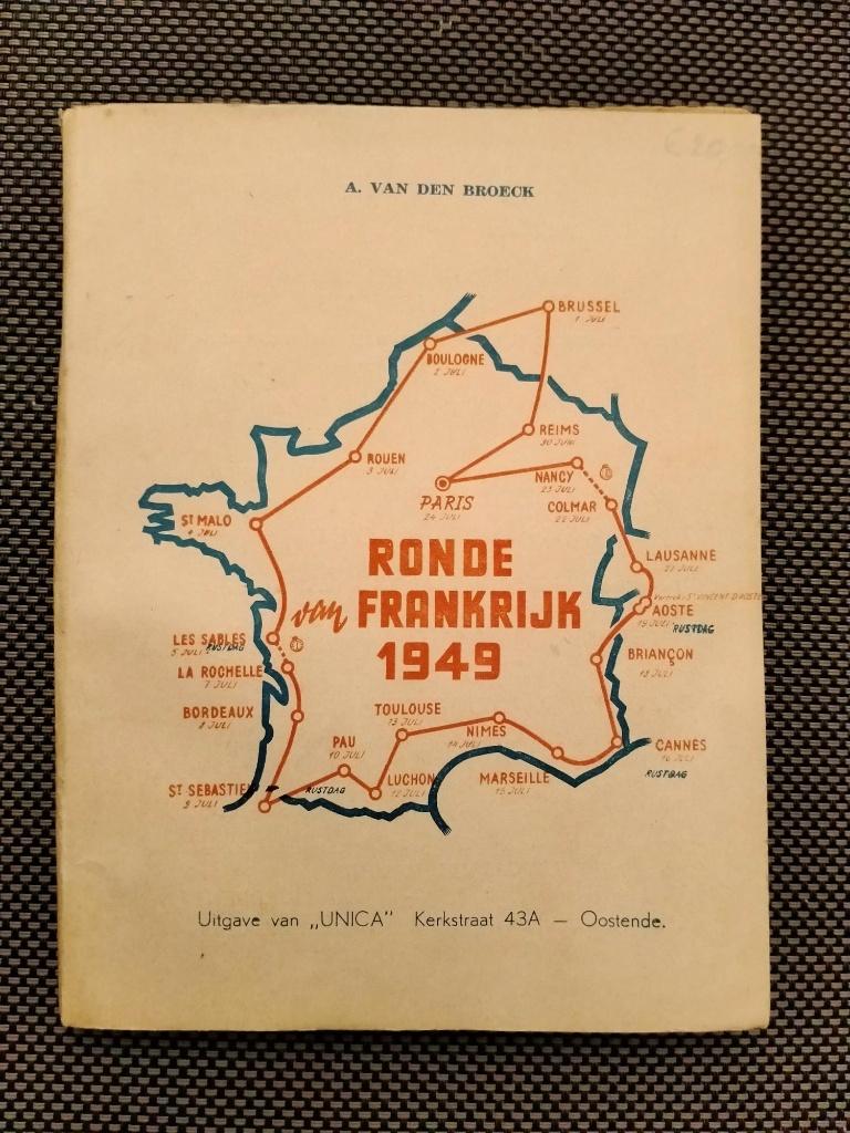 Ronde van Frankrijk 1949, Livres, Livres de sport, Enlèvement ou Envoi