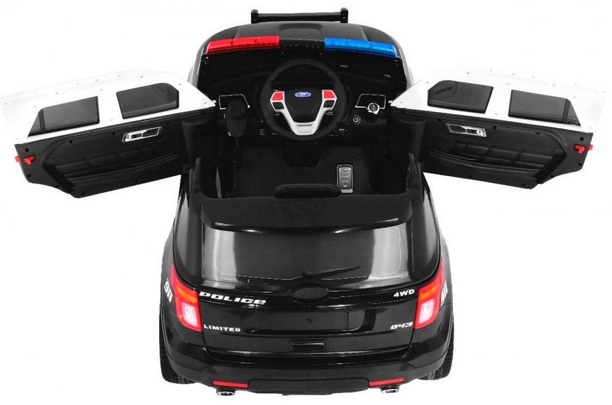 Voiture électrique enfant Jeep de police 12V 7Ah • LUXE, Enlèvement, Neuf