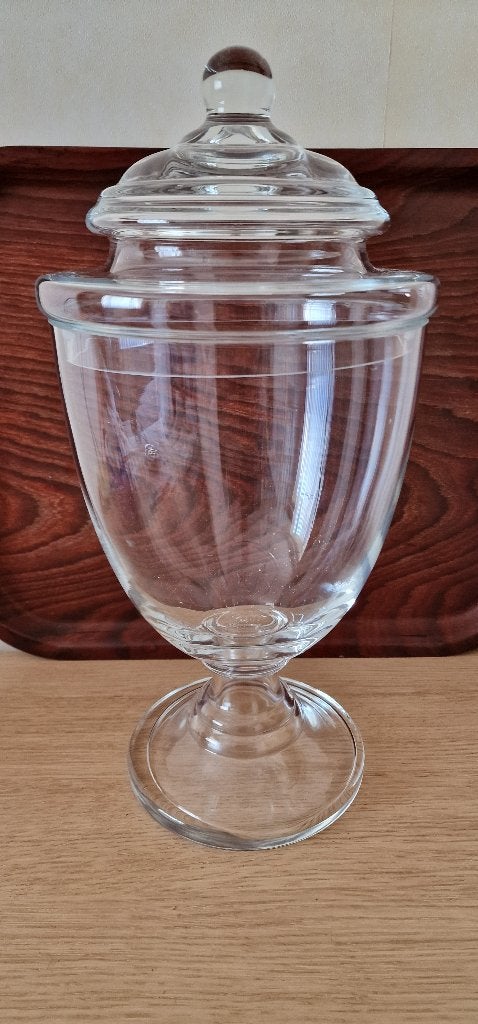 Divers pots bonbonnières en verre lire l'annonce, Maison & Meubles, Enlèvement, Utilisé, Transparent, Verre