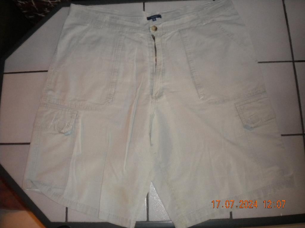 Short (Maat 50) 2st., Kleding | Heren, Broeken en Pantalons, Ophalen, Maat 48/50 (M), Beige