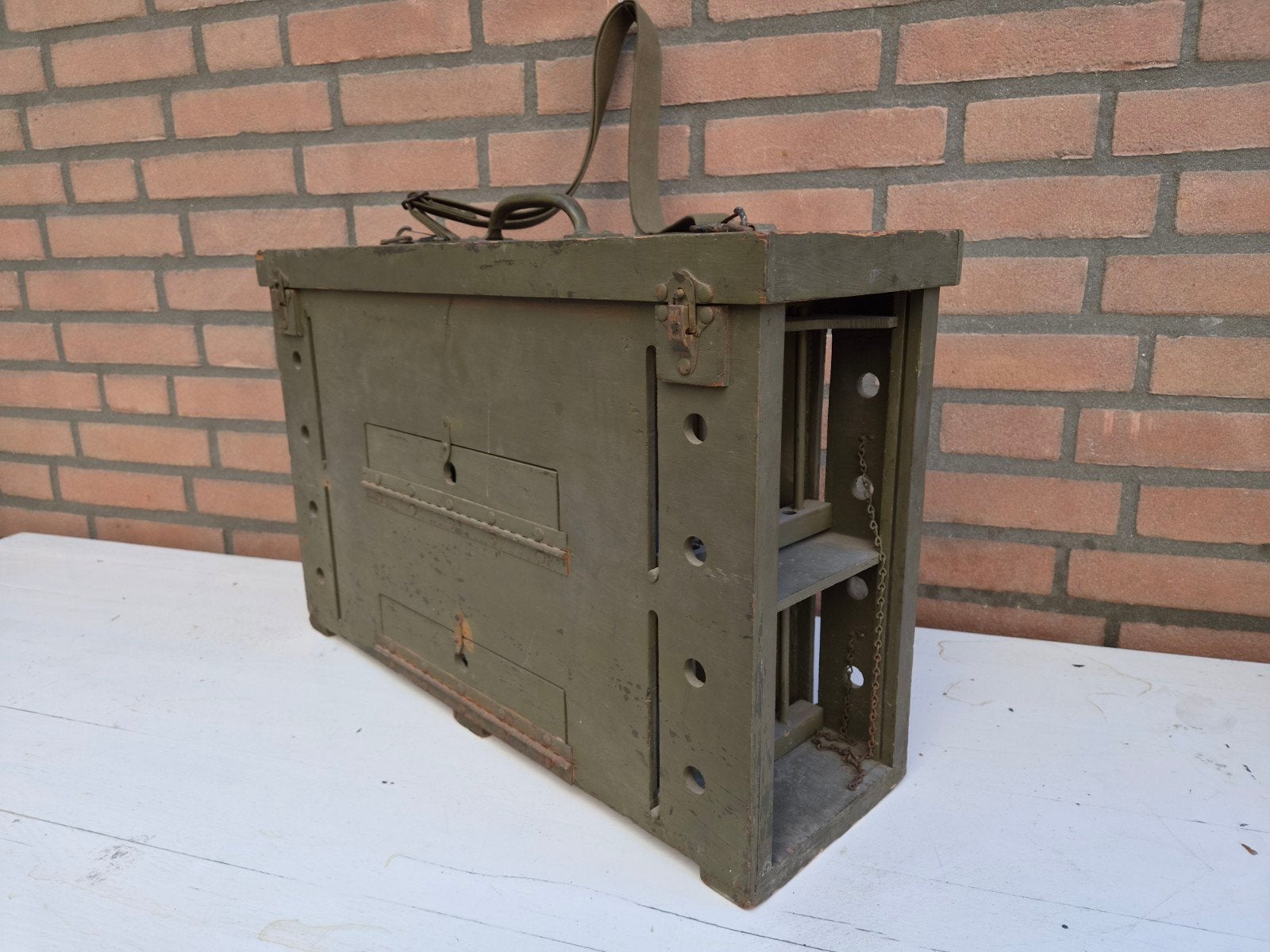 Conteneur à pigeons américain PG-51 de la Seconde Guerre mon, Enlèvement ou Envoi, Armée de terre, Autres types