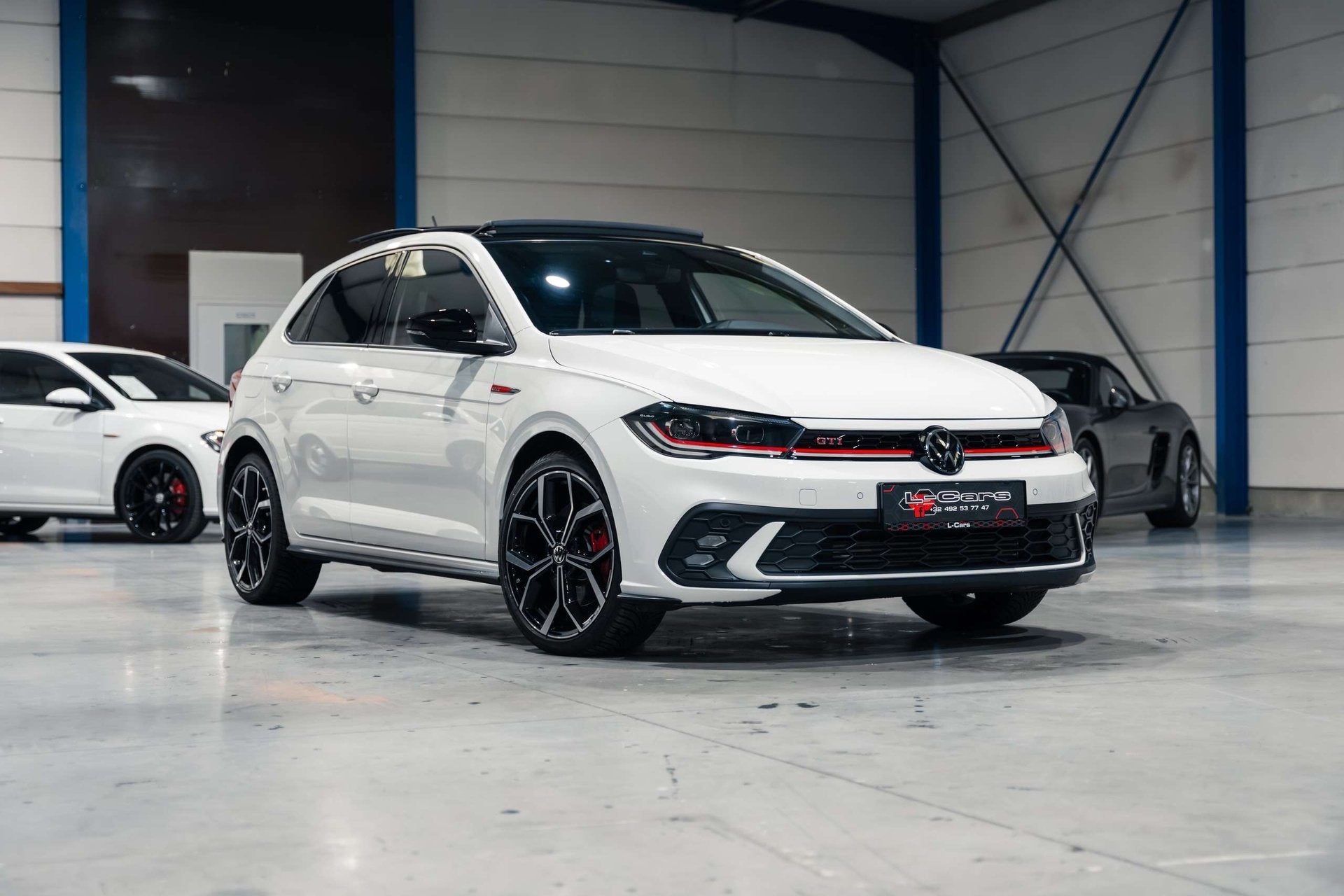 Volkswagen Polo GTI 2.0 TSI DSG IQLED Beats audi Pano dak, Auto's, Automaat, Dealer onderhouden, Stof, 4 cilinders