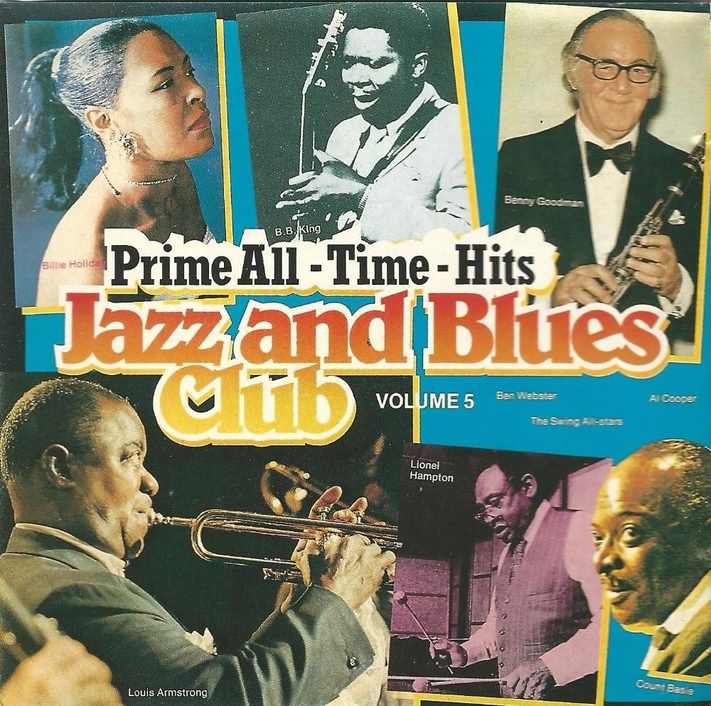 CD * PRIME ALL-TIME-HITS - JAZZ AND BLUES CLUB - Vol. 5, Ophalen of Verzenden, 1940 tot 1960, Zo goed als nieuw, Blues